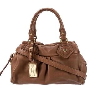 Vintage Marc by Marc Jacobs Tan Brown Leather Shoulder Strap Bag Purse